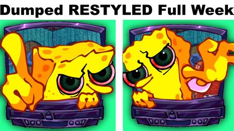 Vs Dumped Restyled Spongebob Fnf Mod Youtube