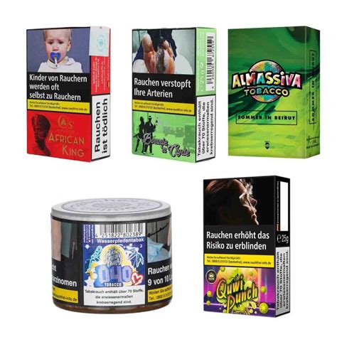 Shisha Tabak Sets Probiersets hier günstig kaufen