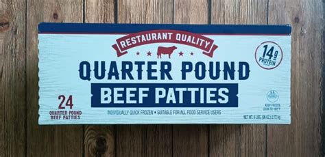 Aldi Restaurant Quality Quarter Pound Beef Patties Aldi Reviewer