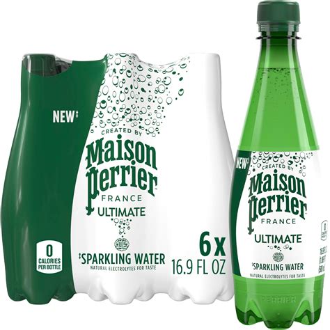 Maison Perrier Ultimate Sparkling Water 16 9 Fl Oz Plastic Water