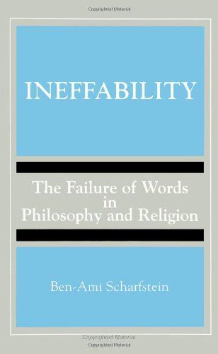 Ineffability The Failure of Words in Philosophy and 読書メーター