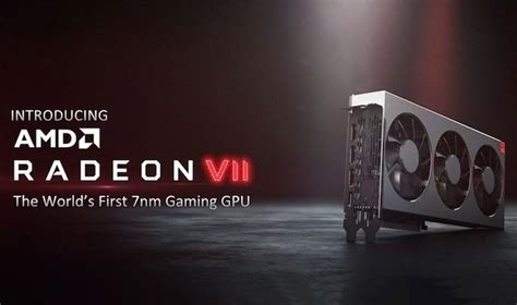 Amd Radeon Vii Performance Specs And Other Details Gnd Tech