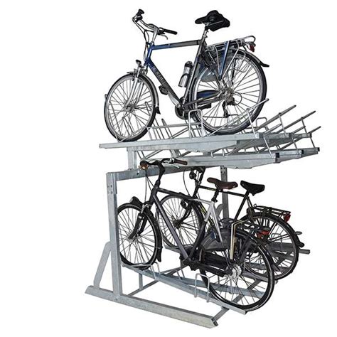 Falcolevel Eco Two Tier Cycle Parking Falco Uk Ltd