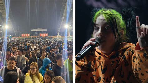 Billie Eilish cómo reponer los boletos mojados para el concierto de hoy