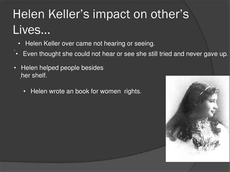 Ppt Helen Keller Powerpoint Presentation Free Download Id1621513