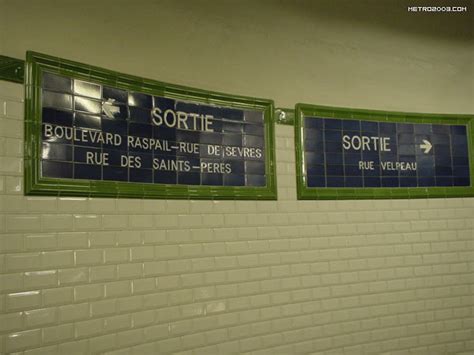 S Vres Babylone Metro A Paris