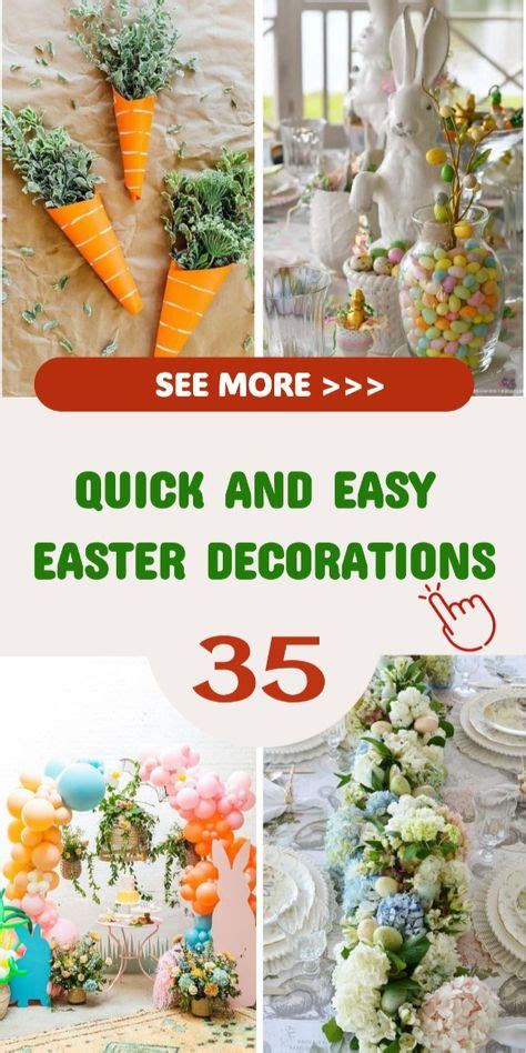 35 Quick And Easy Easter Decorations You Should Try At Home