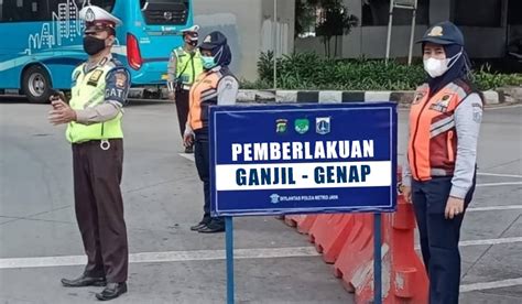 Libur Maulid Nabi Pemprov Dki Tiadakan Ganjil Genap Pada September