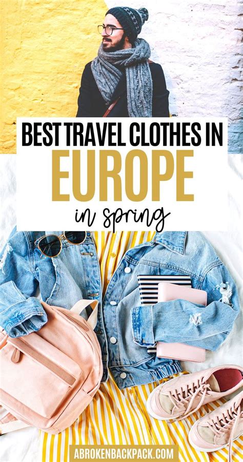 The Best Travel Clothes In Europe For Spring