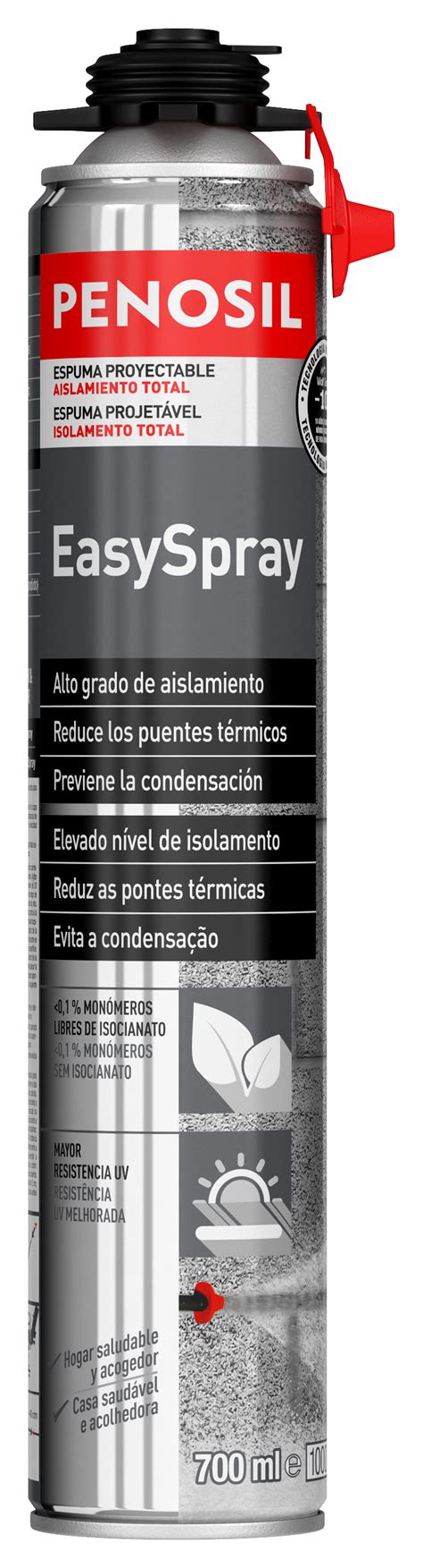 Espuma De Poliuretano Proyectable Penosil Easyspray Ml Leroy Merlin