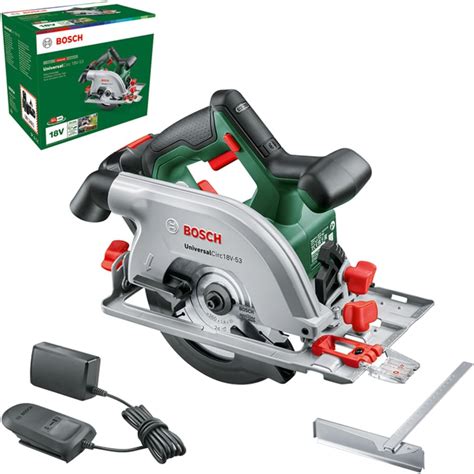 Bosch Cordless Circular Saw Universalcirc 18v 53 Precise Sawing In Wood Max Cutting Depth 53