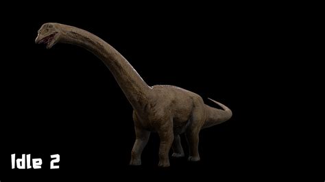 ArtStation - Sauropoda - Long Neck Dinosaur - Ngchipv | Game Assets