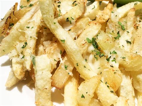 Parmesan Garlic Truffle Fries How To Blanch And Freeze Fries