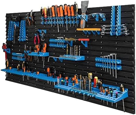 Costway Pannello In Metallo Forato Portautensili Parete Per Attrezzi
