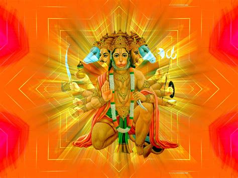 Panchmukhi Hanuman Hd Wallpapers Hindu God Hd Wallpapers