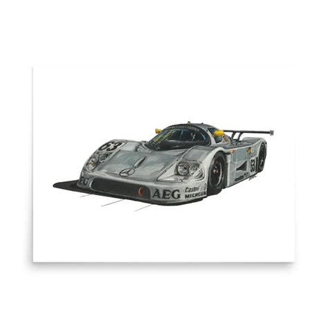 Sauber Mercedes C9 Limited Edition Print - Etsy