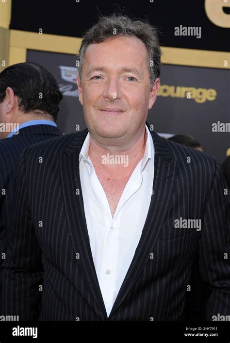 Piers Morgan attends "Entourage" Los Angeles Premiere held at the ...