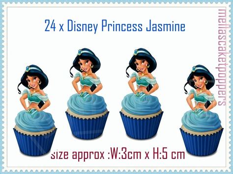 Disney Princess 3d Cupcake Toppers Edible Images Disney Princess