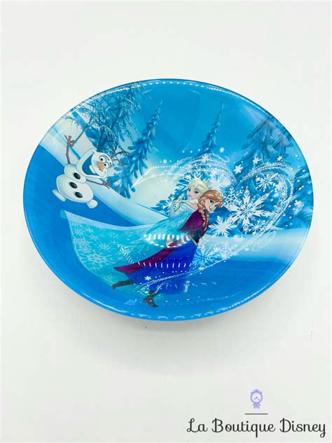 Assiette Creuse Elsa Anna Olaf La Reine Des Neiges Disney Luminarc