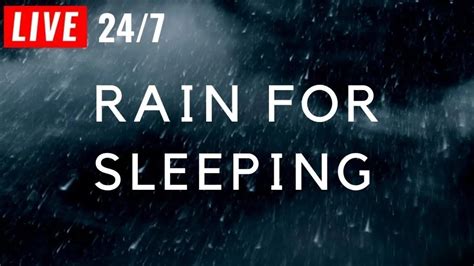 Rain Sounds For Sleeping Instantly Fall Asleep With Rain And