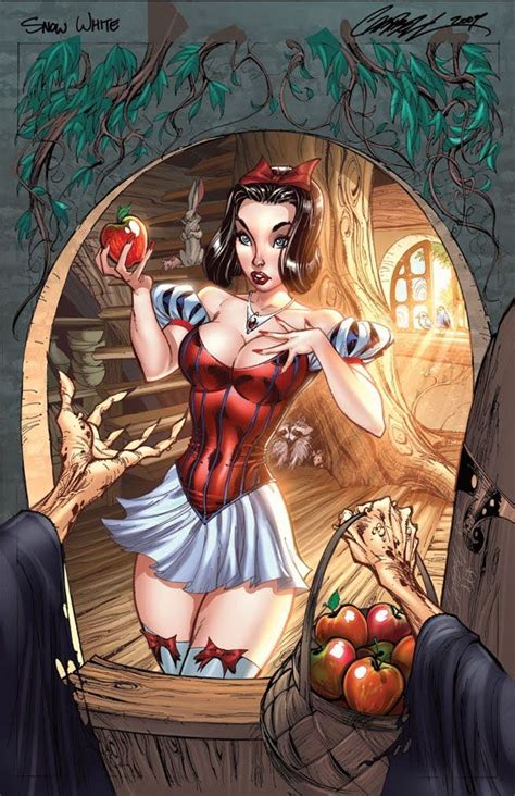 Disneys Sexy Princesses Illustrated By J Scott Campbell Disney