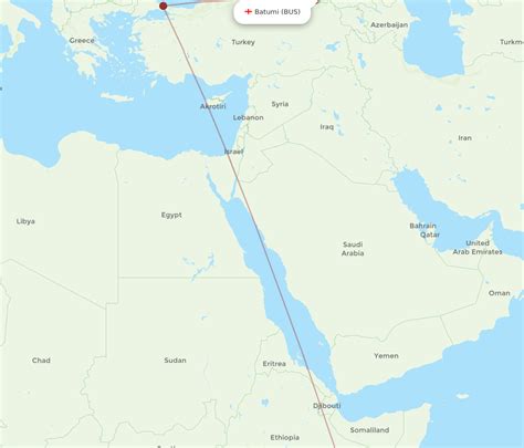 All Flight Routes From Mogadishu To Batumi Mgq To Bus Flight Routes