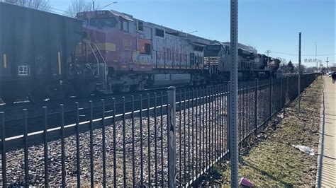 Bnsf Atsf Trails On A Manifest Through Lavergne Youtube