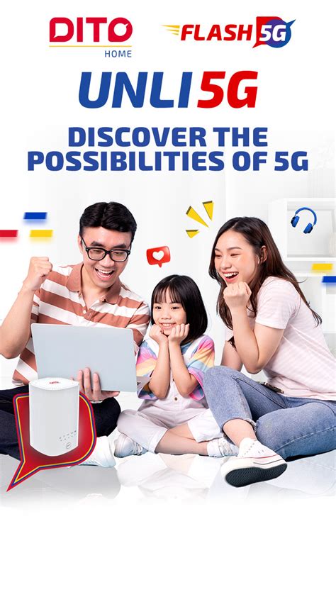 DITO 5G Home WiFi Prepaid Service DITO Telecommunity