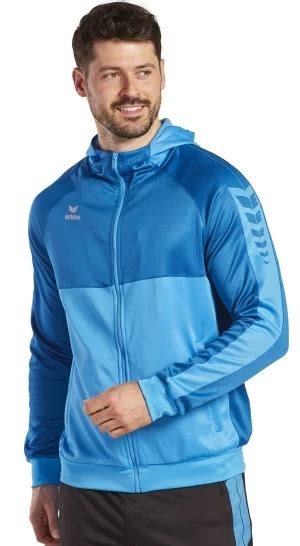 Erima Herren Six Wings Trainingsjacke Mit Kapuze Erima Ch