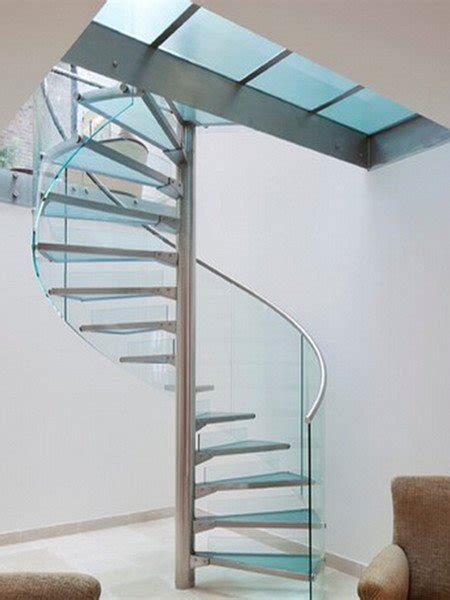 Glass Spiral Staircase Glass Spiral Stair Demax Arch