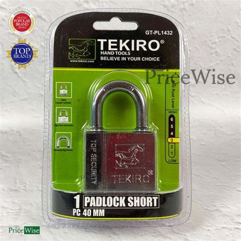 Jual Gembok Leher Pendek Mm Tekiro Padlock Short Mm Shopee