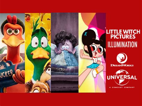 Universal, DreamWorks, Illumination and LWP movies by Yoanzack on ...