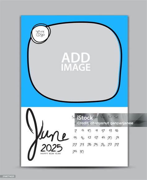 Desain Kalender 2025 Tahun Juni 2025 Kalender Dinding 2025 Tahun