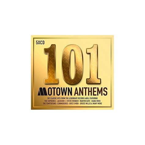 101 Motown Anthems 5 Cd