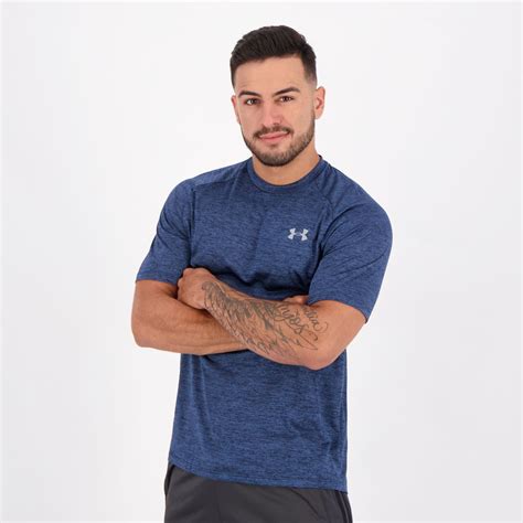 Camiseta Under Armour Tech Marinho Futfanatics