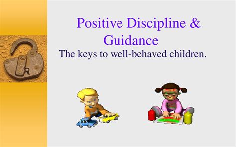 Ppt Positive Discipline Guidance Powerpoint Presentation Free