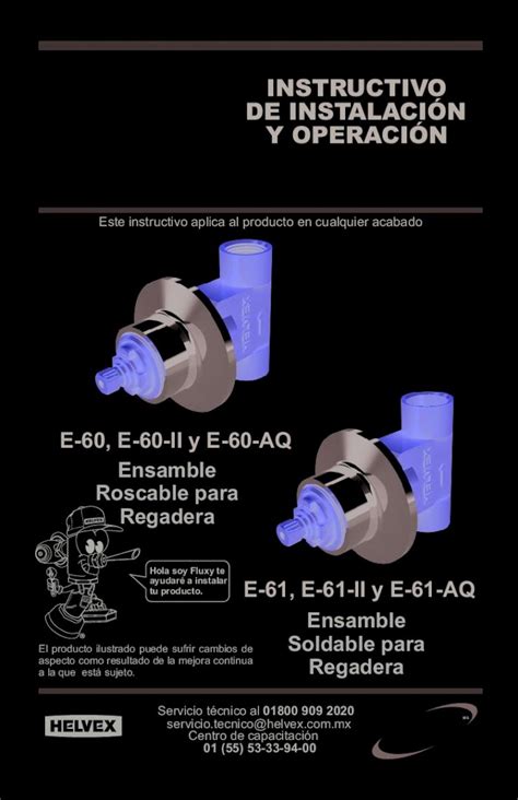 PDF INSTRUCTIVO DE INSTALACIÓN Y OPERACIÓN INSTRUCTIVO DE