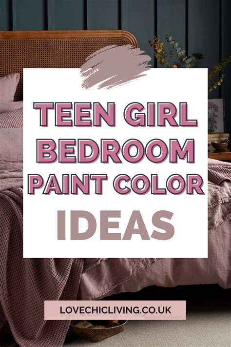 25 paint color ideas for teenage and tween girl bedrooms 2023 – Artofit