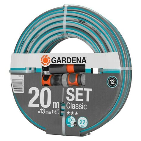 Gardena Classic Gartenschlauch Set Mit Systemteilen L Nge M