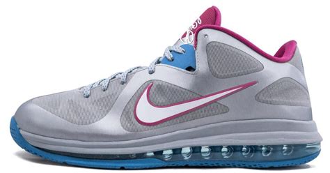 Nike Lebron 9 Low Fireberry in Gray for Men - Lyst