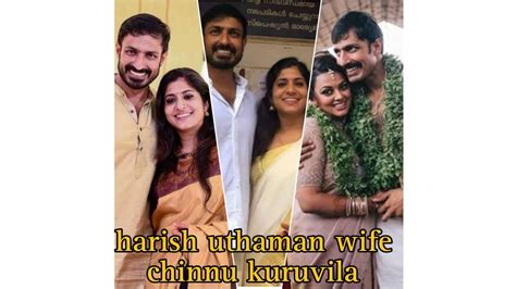 South Actor Harish Uthaman Wife Chinnu Kuruvila Harishuthaman