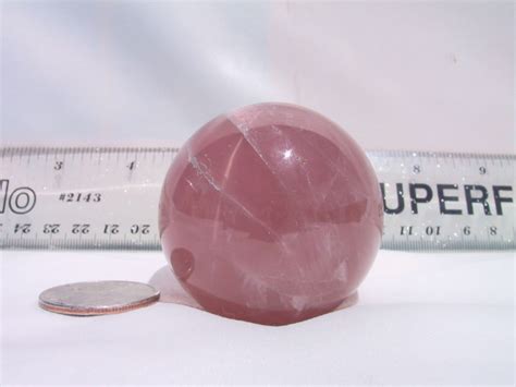 Mm Lavender Rose Quartz Sphere