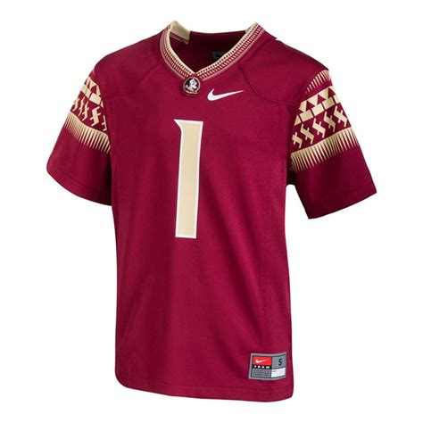 Nike Florida State Seminoles Youth Football Jersey - #1 Maroon