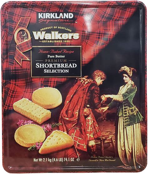 Kirkland Signature Walkers Premium Shortbread Selection Gift Tin