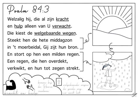 Psalm 84 Vers 3 Kleurplaat Bijbels Opvoeden Nl