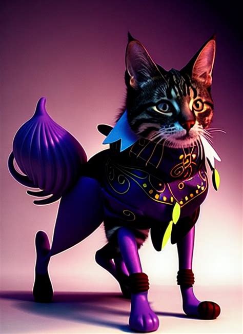 Magic cat | CGTrader