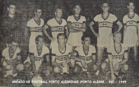 Foto Histórica Grêmio de Football Porto Alegrense Porto Alegre RS