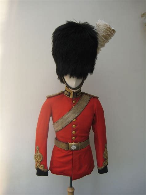 2nd Dragoons or Royal Scots Greys Victorian Officers uniform and black ...