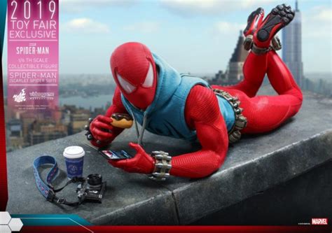 Toy Fair EXCLUSIVE Hot Toys Scarlet Spider Up For Order Marvel Toy News