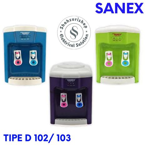 Jual SANEX DISPENSER AIR GALON AQUA D102 HOT DAN NORMAL Indonesia